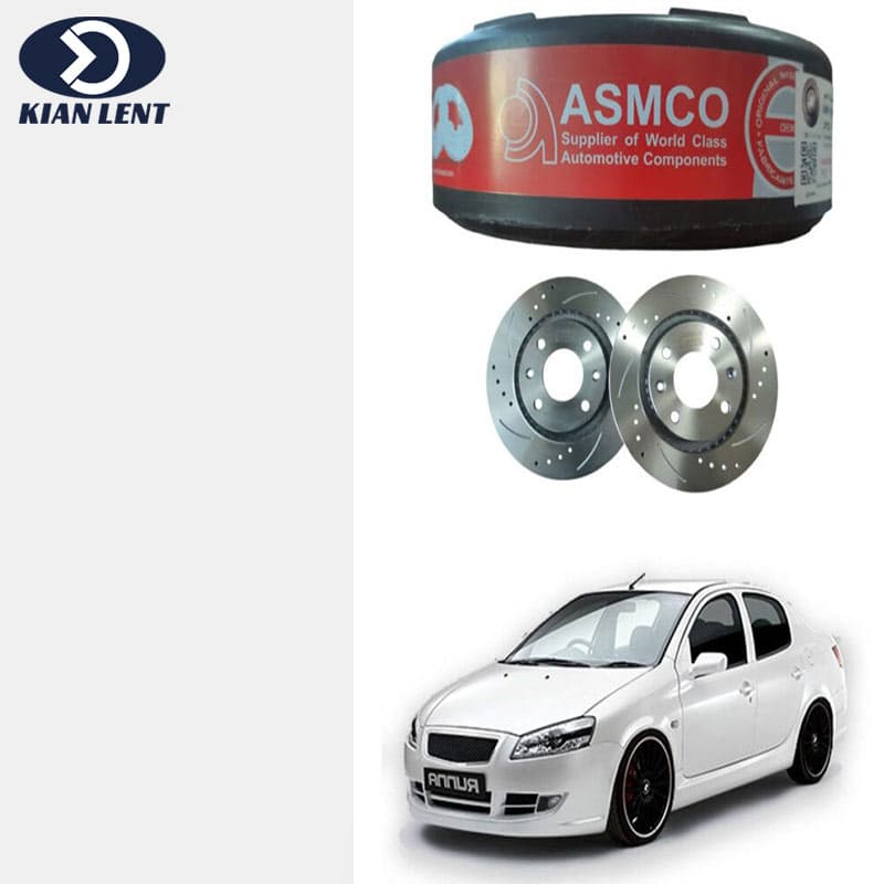 دیسک چرخ جلو سوراخ دار رانا برندآسمکو(asmco)
