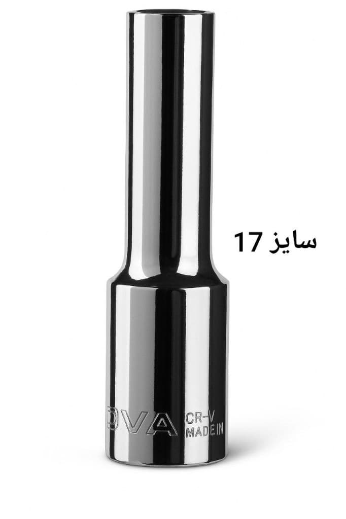 بکس تکی 1/2 درایو بلند سایز 17 میلیمتر نووا NOVA مدل 7517