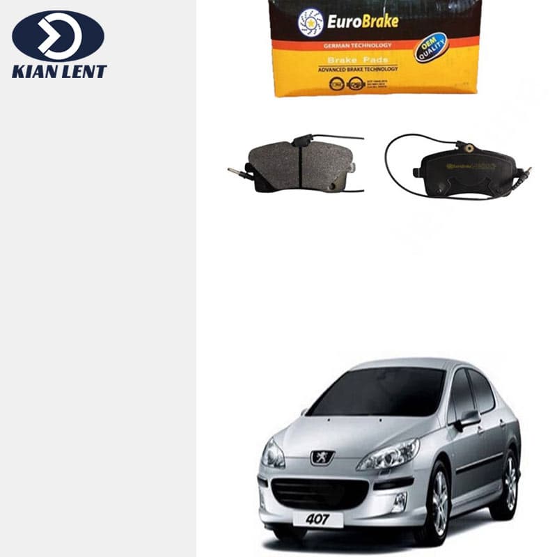 لنت ترمز جلو پژو 407 برند EUROBRAKE