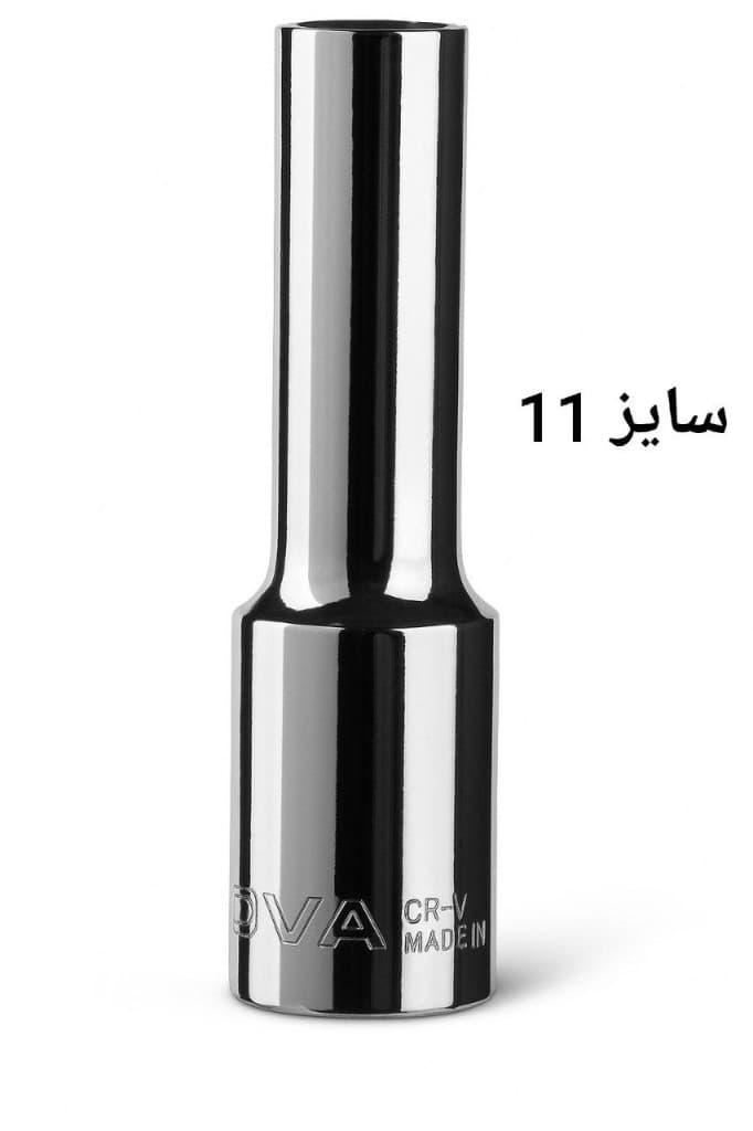 بکس تکی 1/2 درایو بلند سایز 11 میلیمتر نووا NOVA مدل 7511
