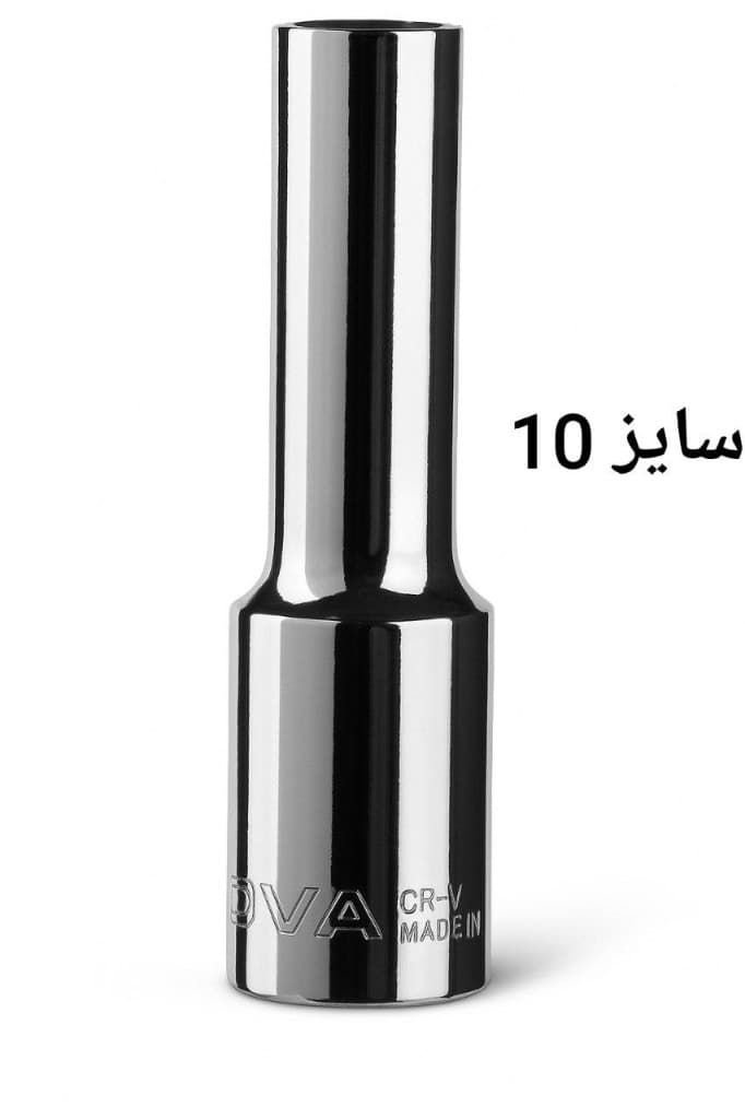 بکس تکی 1/2 درایو بلند سایز 10 میلیمتر نووا NOVA مدل 7510