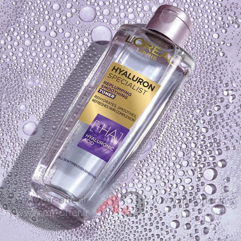 تونر پوست لورآل مدل Hyaluron Specialist حجم 200 میلی لیتر — تصویر ۵