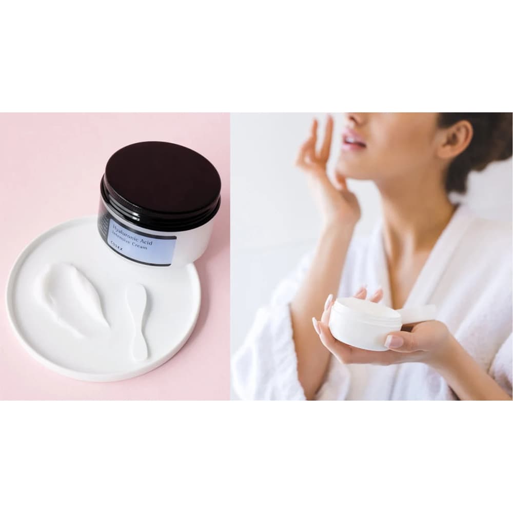 کرم مرطوب کننده و آبرسان هیالورونیک اسید کزارکس COSRX Hyaluronic Acid Intensive Cream — تصویر ۳