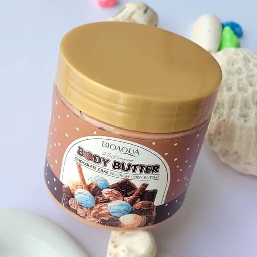 کره بدن کیک شکلاتی بیوآکوا (BIOAQUA Chocolate Cake Body Butter) — تصویر ۳