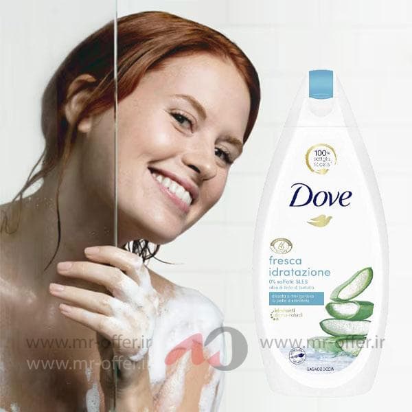 شامپو بدن داو مدل Fresca Idratazione حجم 450 میلی لیتر — تصویر ۲