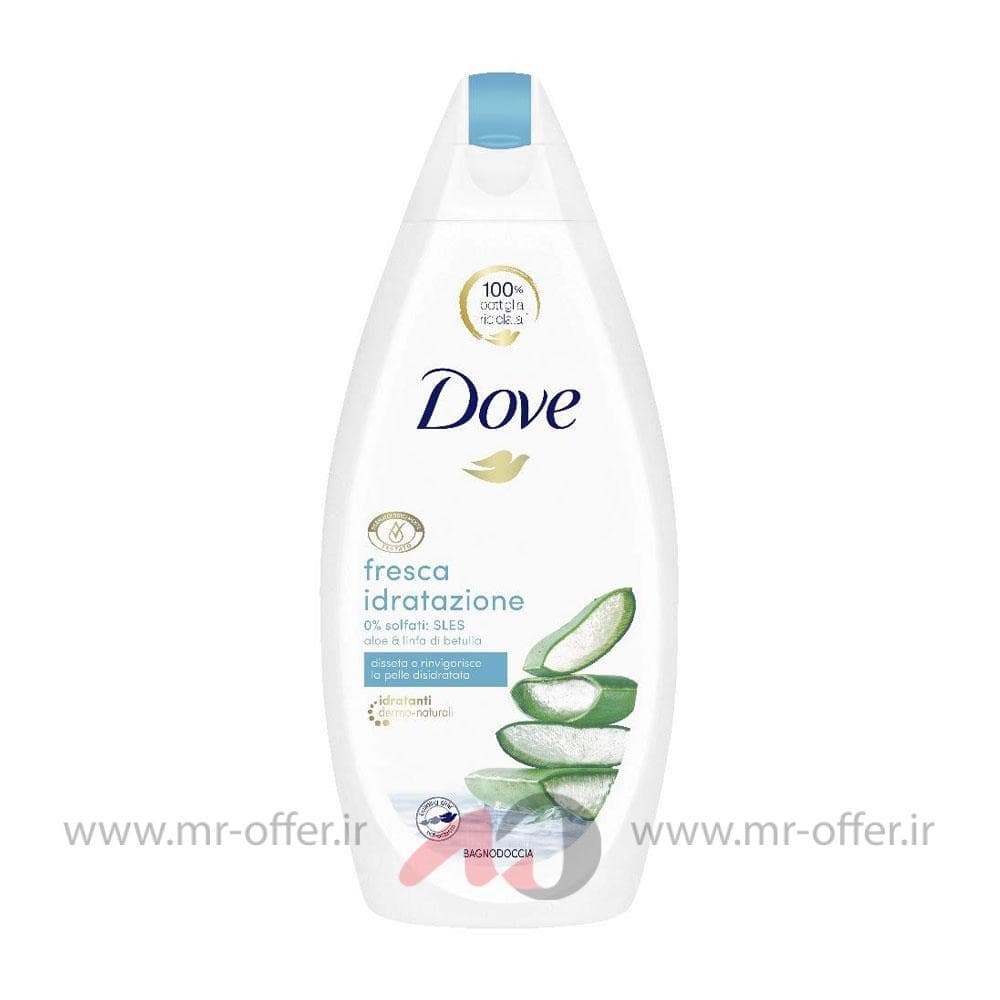 شامپو بدن داو مدل Fresca Idratazione حجم 450 میلی لیتر