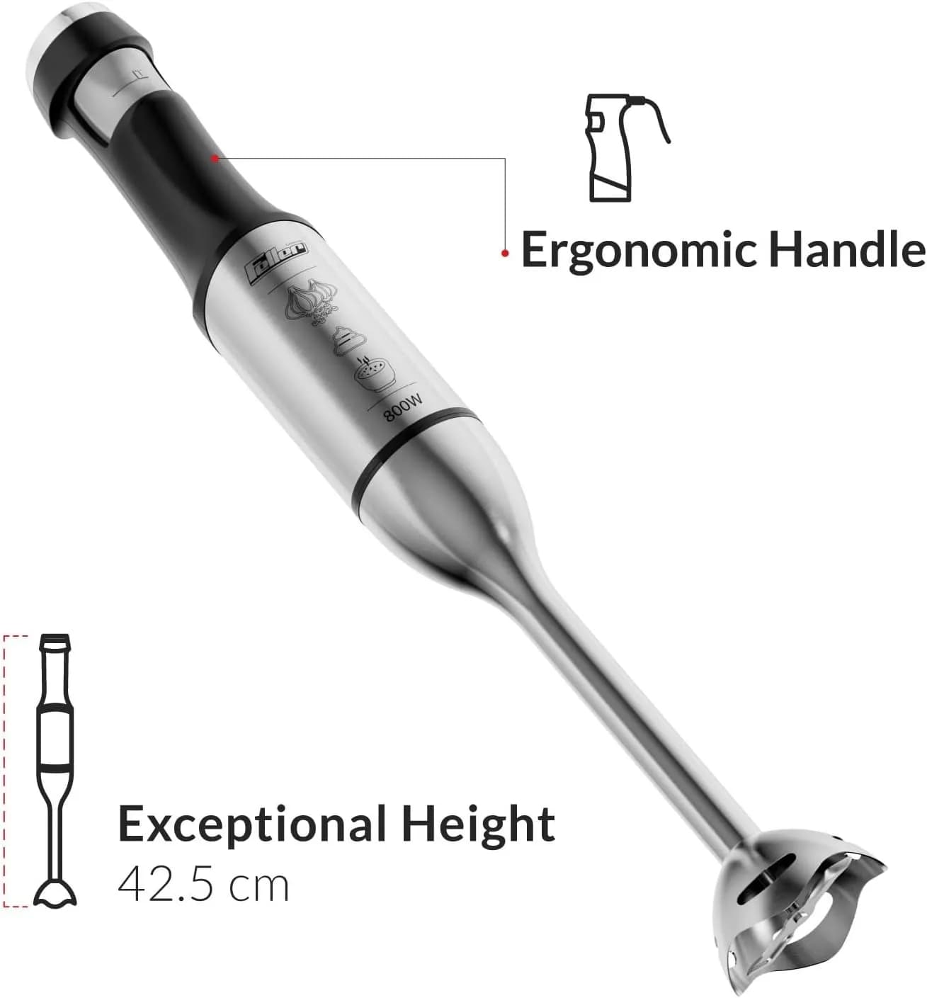 گوشت کوب برقی سه کاره فلر مدل Feller HB800 (اصل ) — تصویر ۴