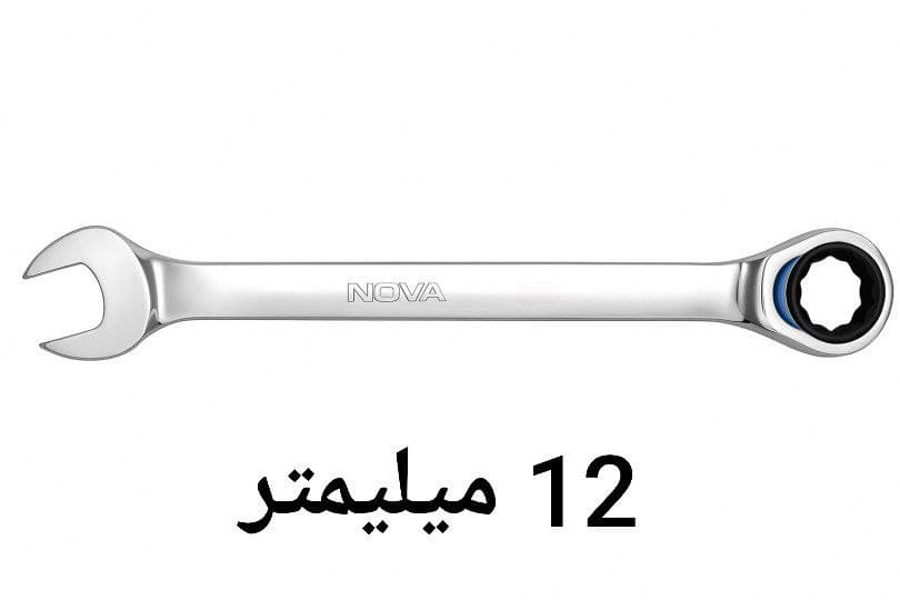 آچار یک سر جغجغه سایز 12 میلیمتر نووا NOVA مدل 9412