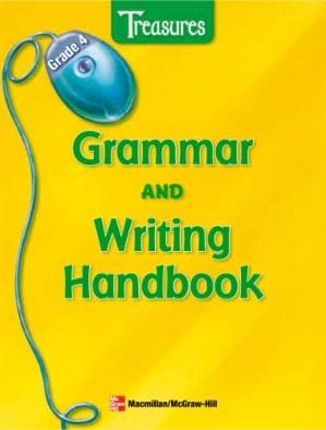دانلود کتاب Grammar and Writing Handbook, Grade 4