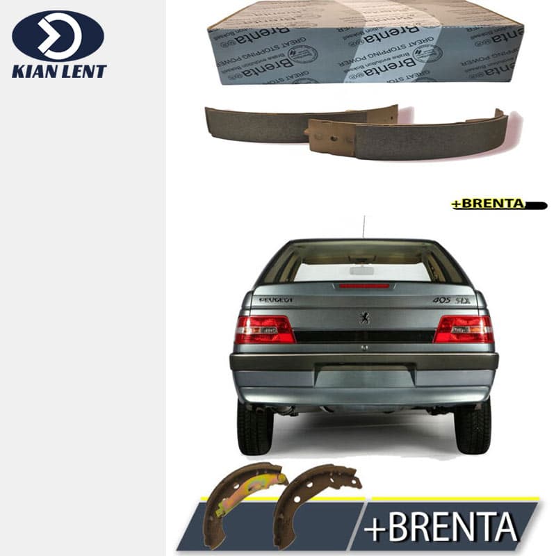 لنت ترمز عقب پژو 405 برند برنتا(BRENTA+)