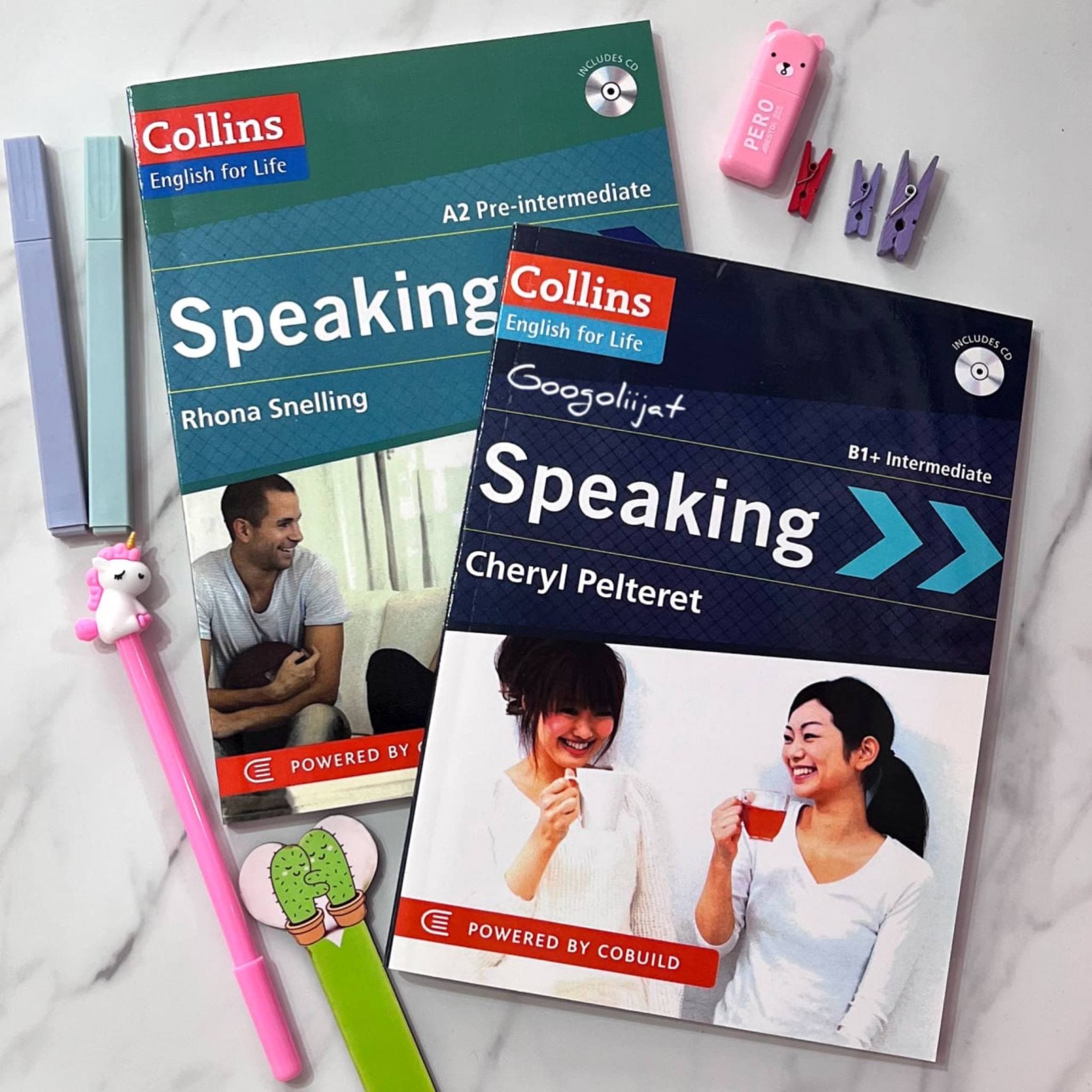 مجموعه Collins English for Life Speaking سطح A2 و B1 دو جلدی