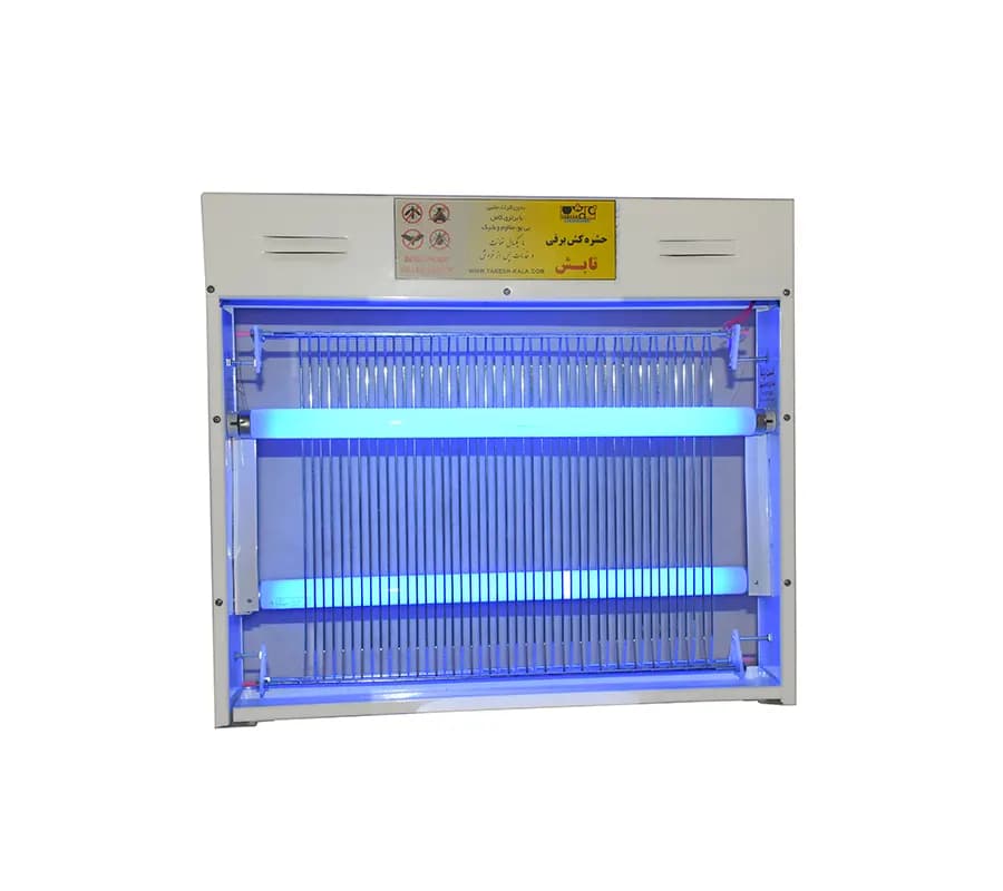 حشره کش برقی ارزان (صنعتی - خانگی) تابش کالا با دو لامپ (UV)