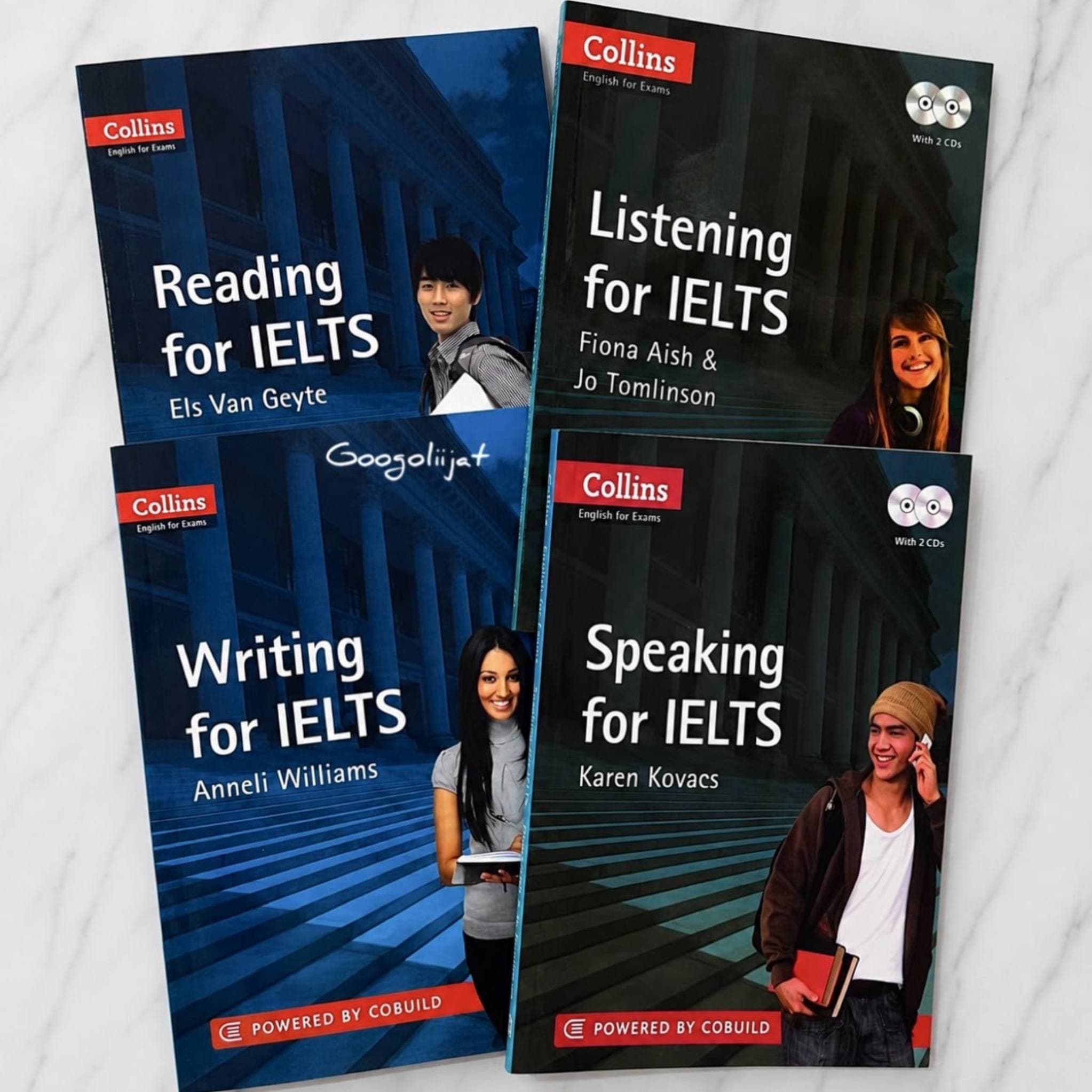 مجموعه 4 جلدی کتاب Collins English for Exams for IELTS چهار مهارت — تصویر ۲