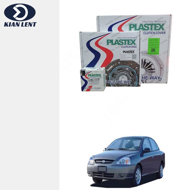 دیسک و صفحه کلاچ ریو مدل ترکیبی برند پلاستکس(plastex)