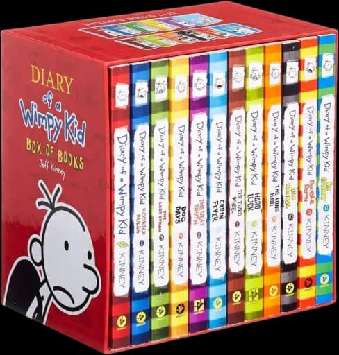 مجموعه 12 جلدی کتاب های Wimpy Kids