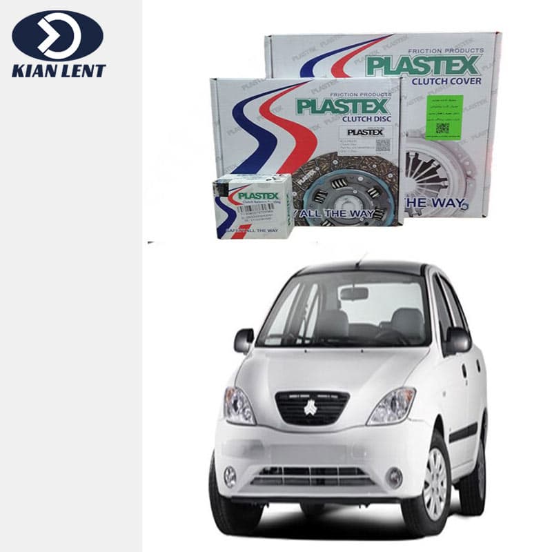 دیسک و صفحه کلاچ تیبا و تیبا2 مدل ترکیبی برند پلاستکس(plastex)