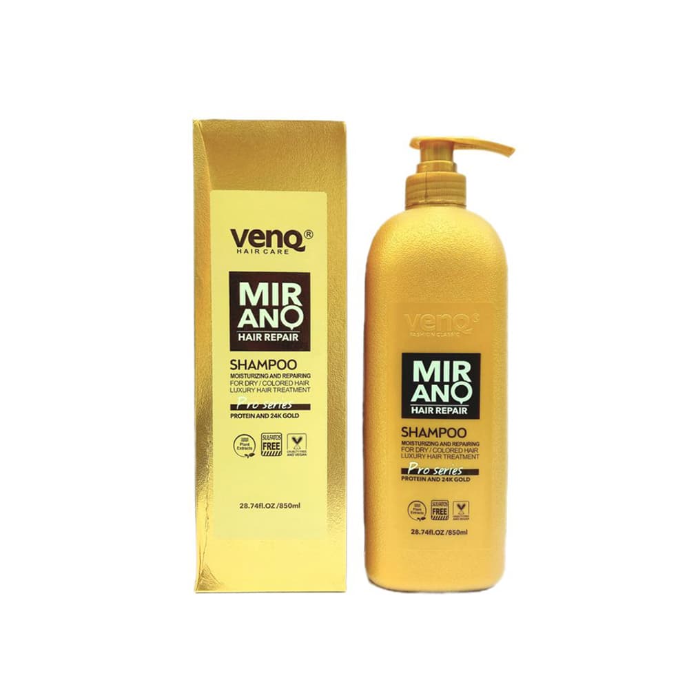 شامپو ترمیم کننده و آبرسان مو میرانو shampoo mirano
