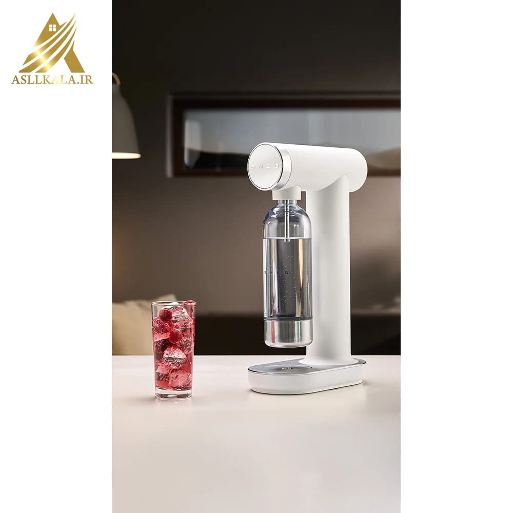 سودا ساز مشکی اسمگ ایتالیا (اصل) مدل Smeg soda makinesi SKC01BLM — تصویر ۷