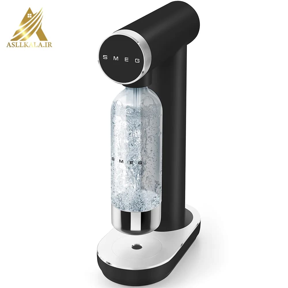 سودا ساز مشکی اسمگ ایتالیا (اصل) مدل Smeg soda makinesi SKC01BLM — تصویر ۸