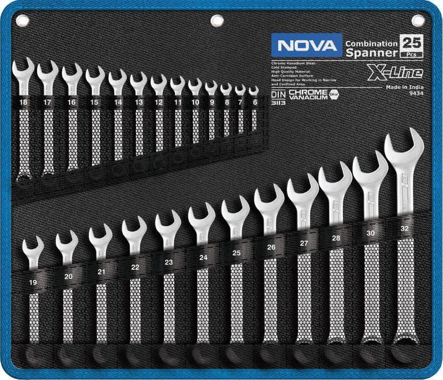 آچار یک سر رینگ کیفی X-Line سری نووا NOVA مدل 9434