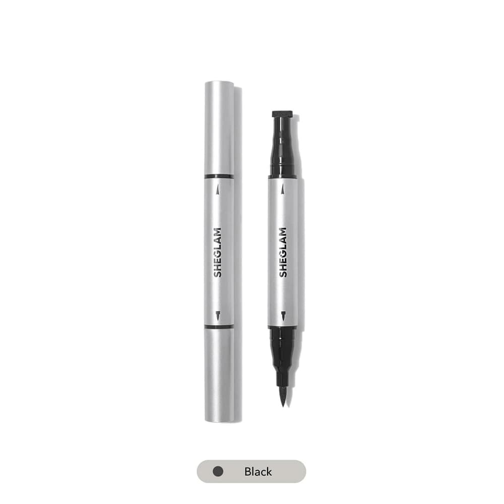 خط چشم و استامپ چشم ضد اب شیگلم WING IT WATERPROOF LINER DUO – BLACK