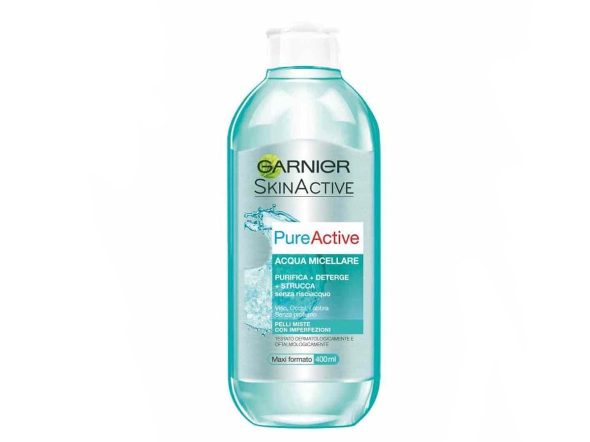 محلول میسلار واتر گارنیر مدل pure active حجم 400 میلی لیتر — تصویر ۴