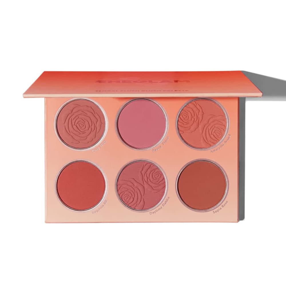 پالت رژگونه شیگلم مدل FLORAL FLUSH BLUSH PALETTE