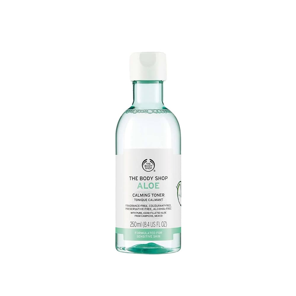تونر تسکین دهنده پوست آلوئه‌ورا بادی شاپ The Body Shop Aloe Calming Toner