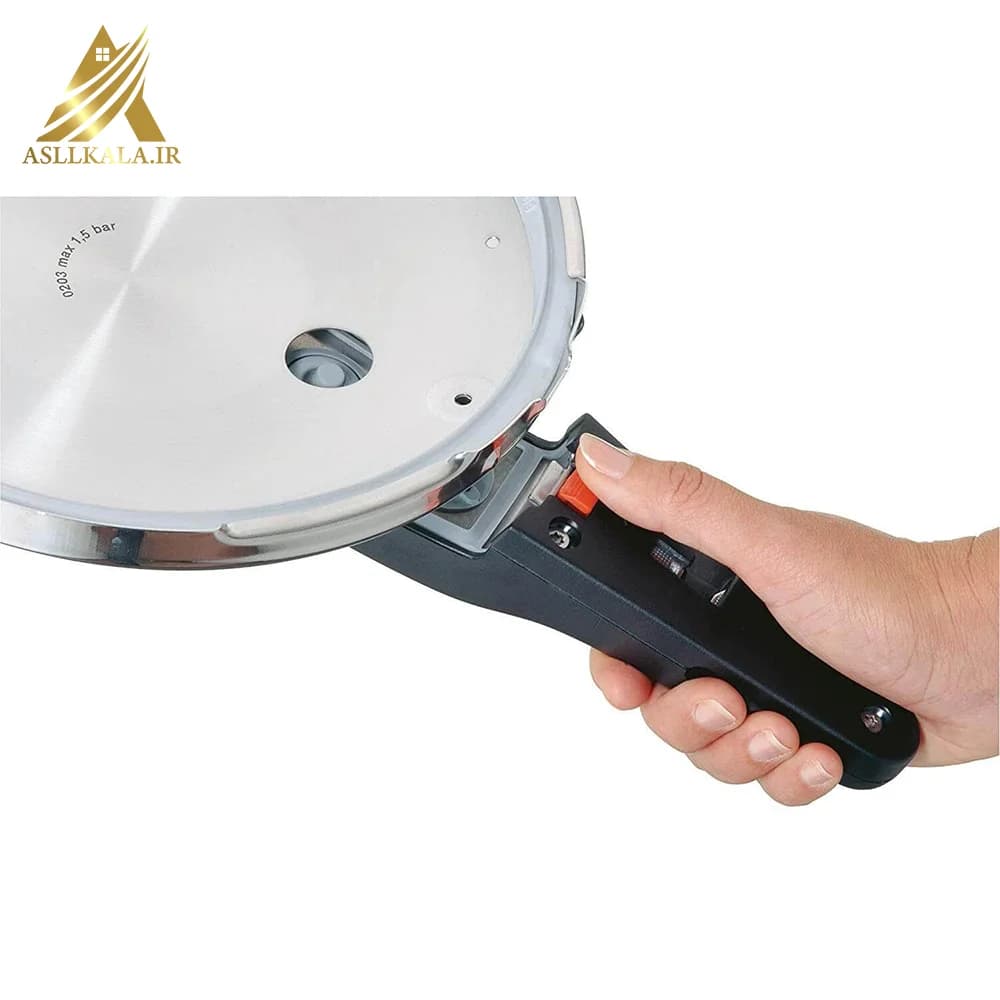 زودپز دو قلو دبلیو ام اف آلمان مدل WMF Pressure cooker Perfect — تصویر ۸
