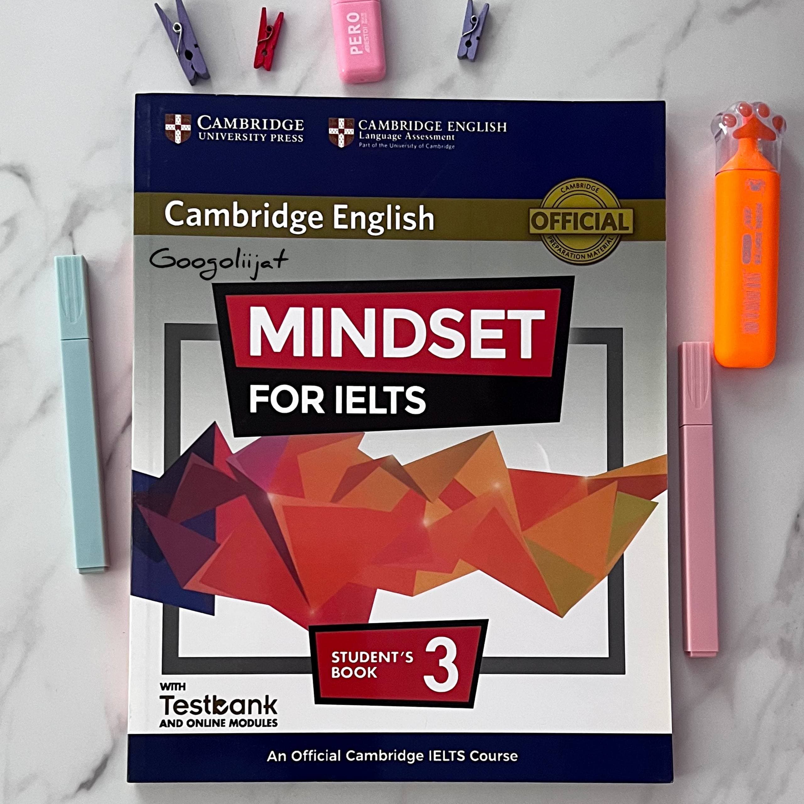 کتاب زبان Cambridge English Mindset For IELTS 3