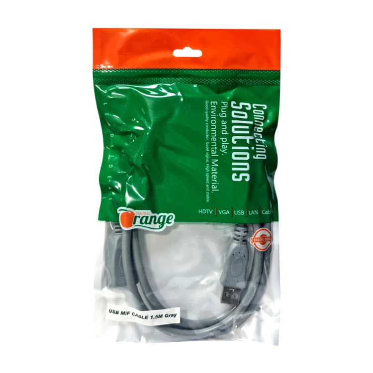کابل افزایش طول Orange USB 1.5m — تصویر ۳