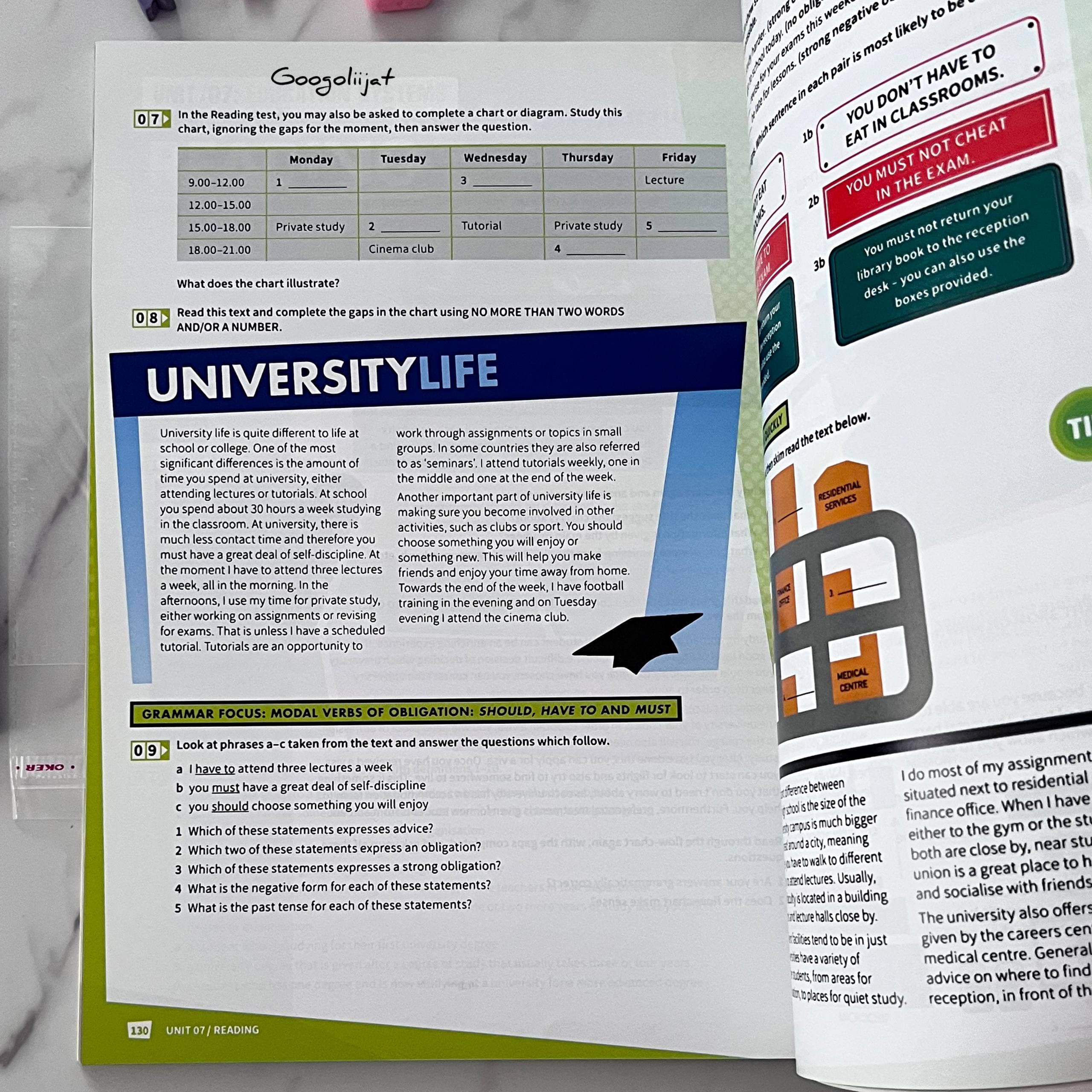 کتاب زبان Cambridge English Mindset For IELTS 2 — تصویر ۷