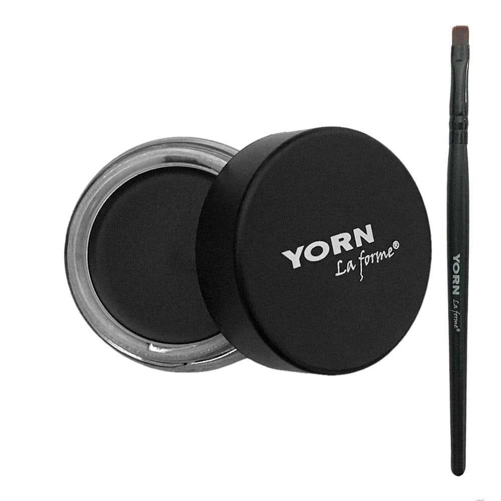 خط چشم ژله ای مدل BLACK کد 100 يورن – YORN