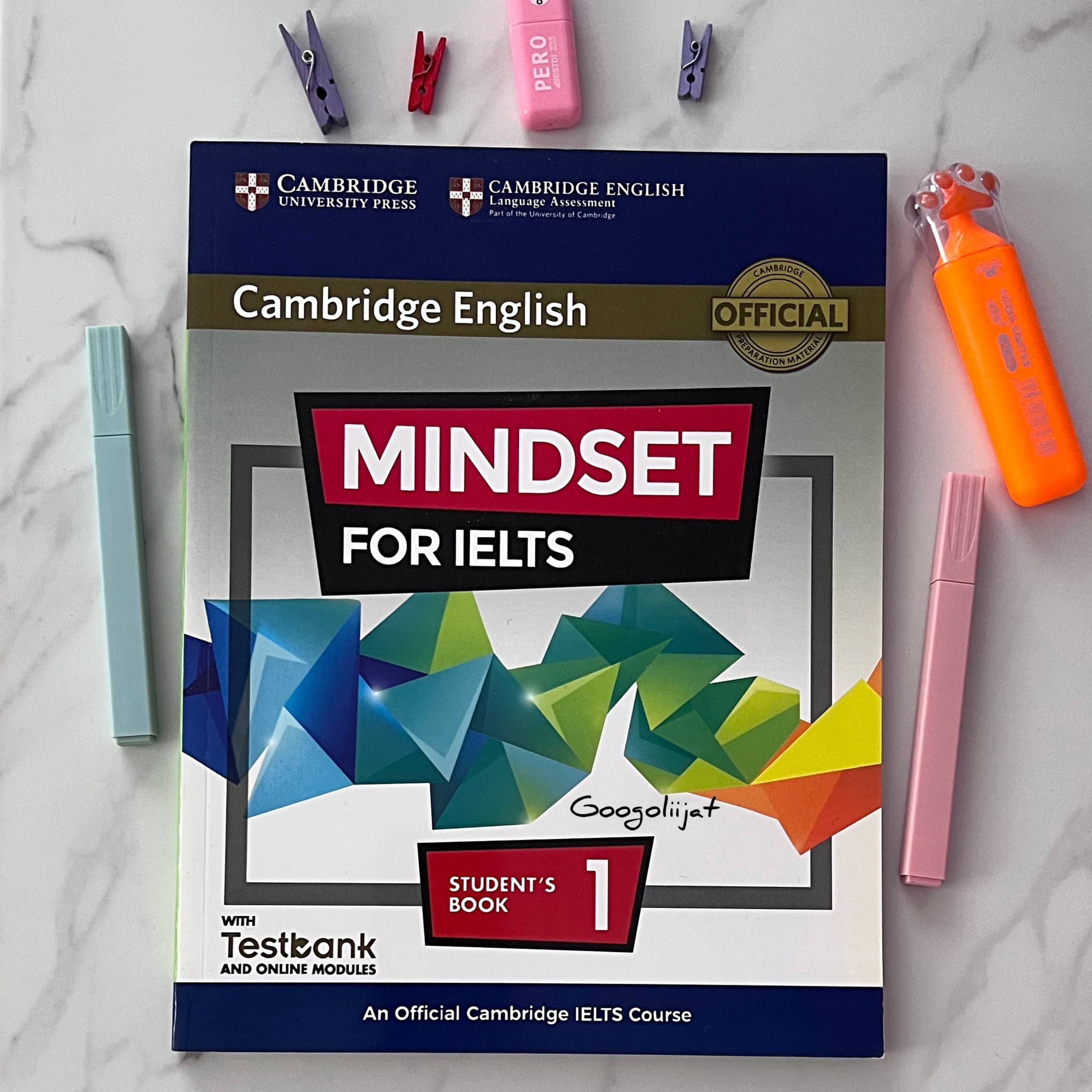 کتاب زبان Cambridge English Mindset For IELTS 1