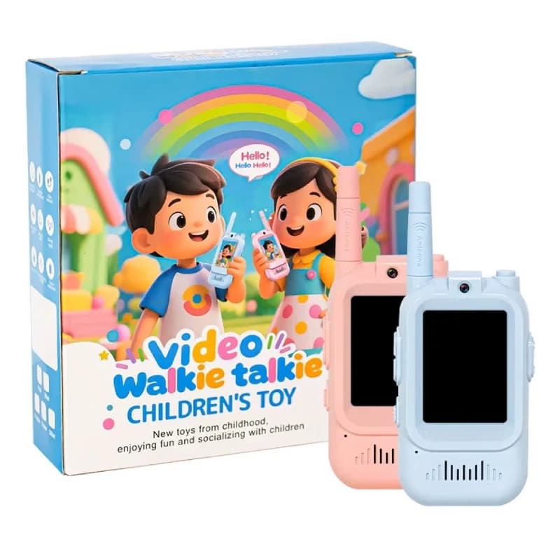 اسباب بازی بی سیم مانیتور دار مدل Video Walkie Talkie کد13011