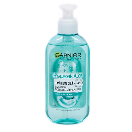 ژل شوینده صورت هیالورونیک و آلوئه ورای گارنیه Garnier Hyaluronic Aloe حجم 200 میلی لیتر