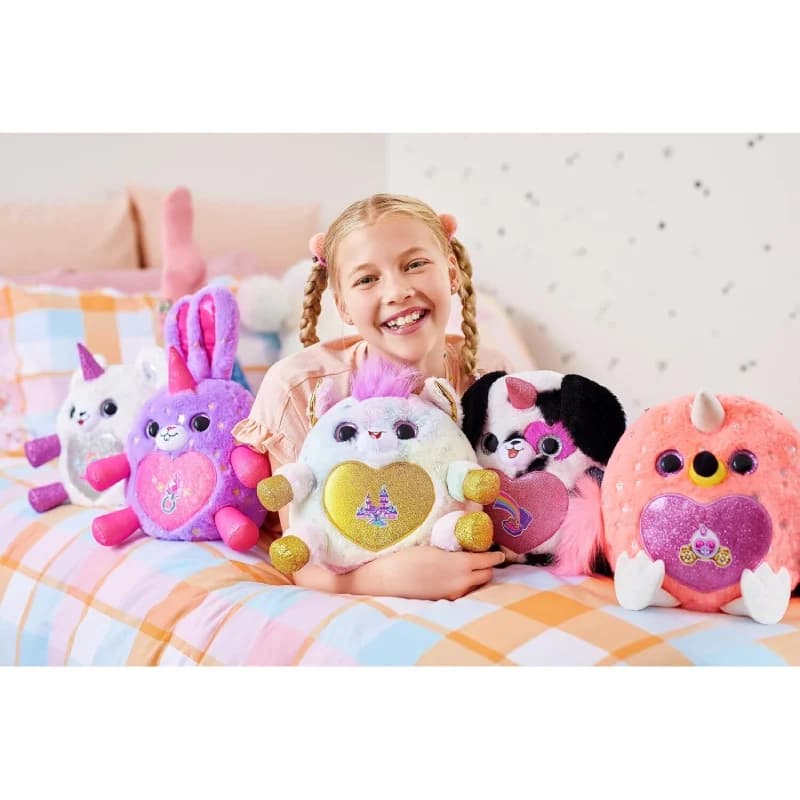 عروسک سورپرایزی رینبوکورنز RainBocoRns سری Fairycorn Princess با شاخ و بال صورتی کد 9282 — تصویر ۲