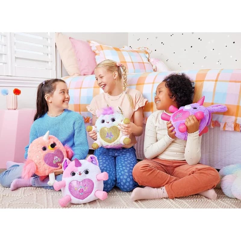 عروسک سورپرایزی رینبوکورنز RainBocoRns سری Fairycorn Princess با شاخ و بال طلایی 9282 — تصویر ۵