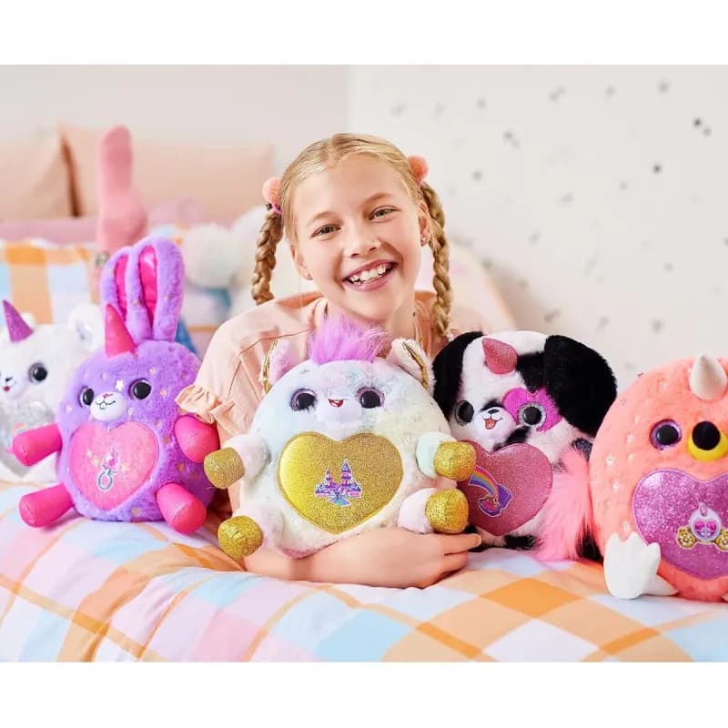 عروسک سورپرایزی رینبوکورنز RainBocoRns سری Fairycorn Princess با شاخ و بال طلایی 9282 — تصویر ۴