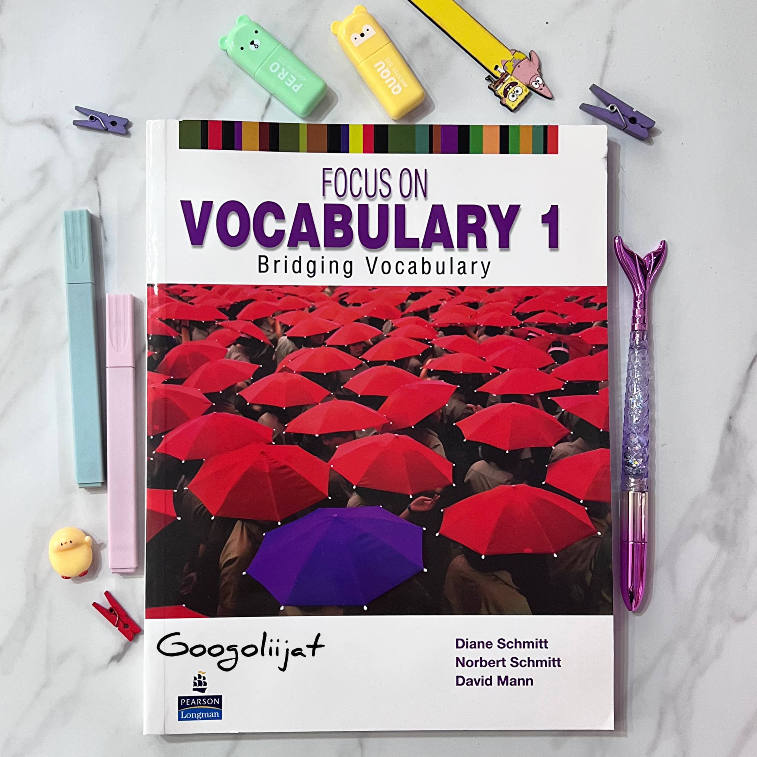 کتاب زبان Focus On Vocabulary 1 اثر Diane Schmitt ، Norbert Schmitt