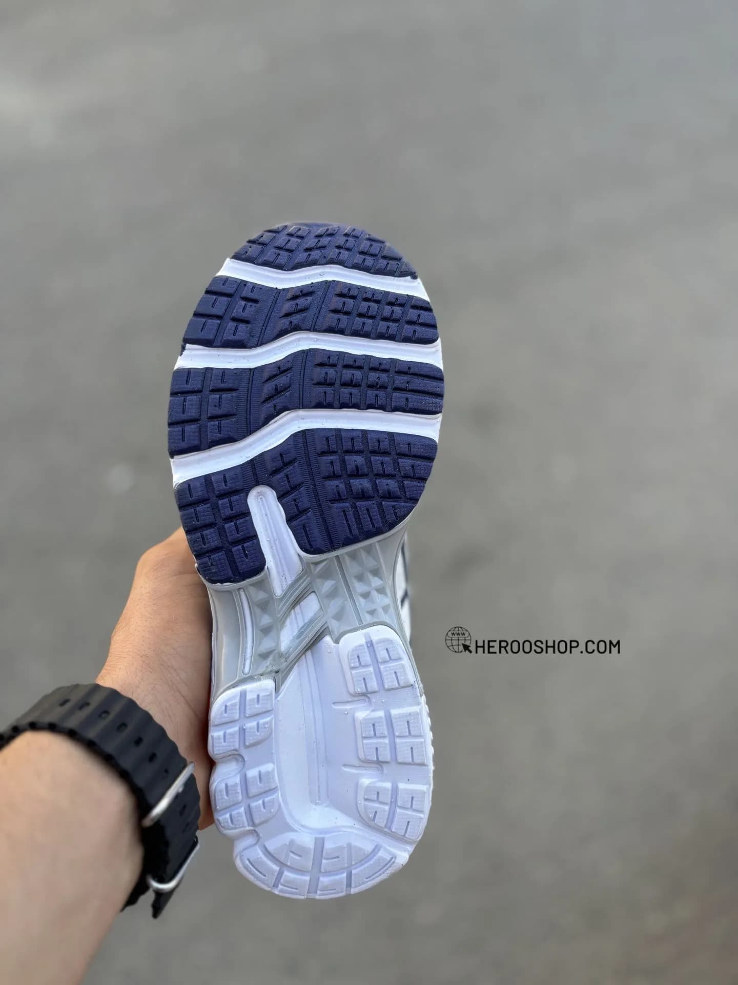 کتونی اسیکس رانینگ / سفید بنفش / کد 34056 — تصویر ۶
