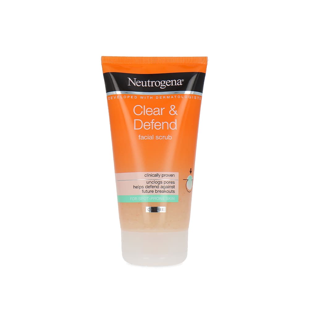 اسکراب و لایه بردار ضد لک صورت نوتروژینا Neutrogena Spot Controlling Oil-free Facial Scrub