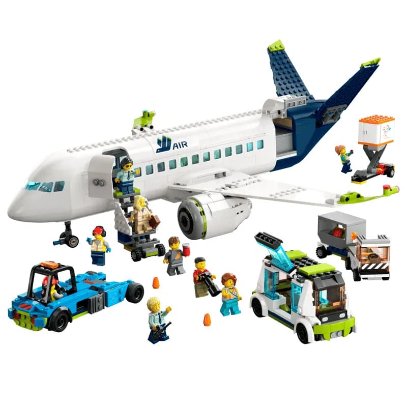 لگو Passenger Airplane سری سیتی کد 60367