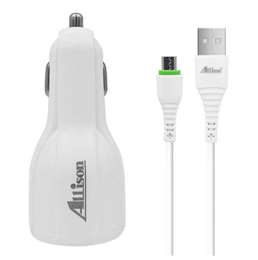شارژر فندکی مدل ALLison ALS-N028-N041 به همراه کابل