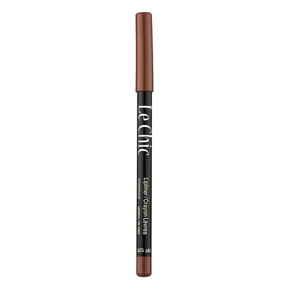 خط لب WATERPROOF MINERAL OIL FREE کد 128 لچيک – LECHIC