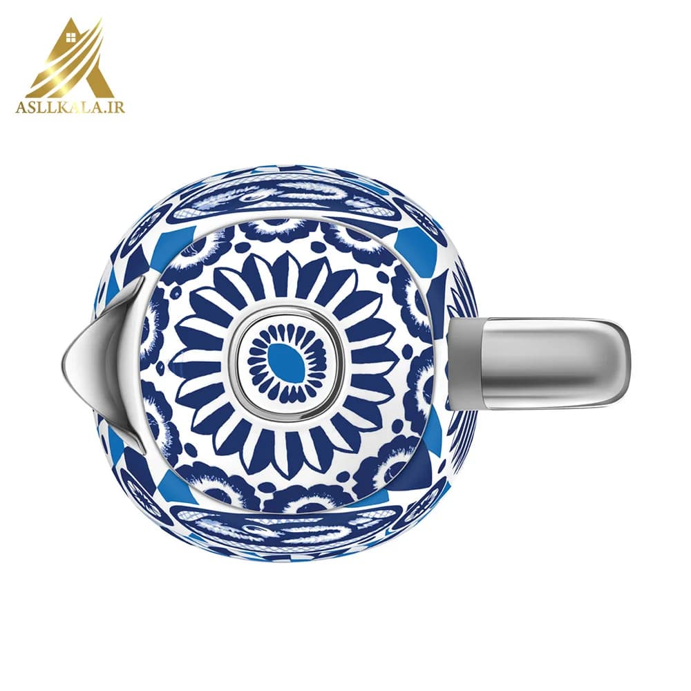 کتری برقی دولچه گابانا طرح آبی مدیترانه ای اسمگ مدل KLF03 ا SMEG BLU Mediterraneo Electric Kettle KLF03 — تصویر ۷