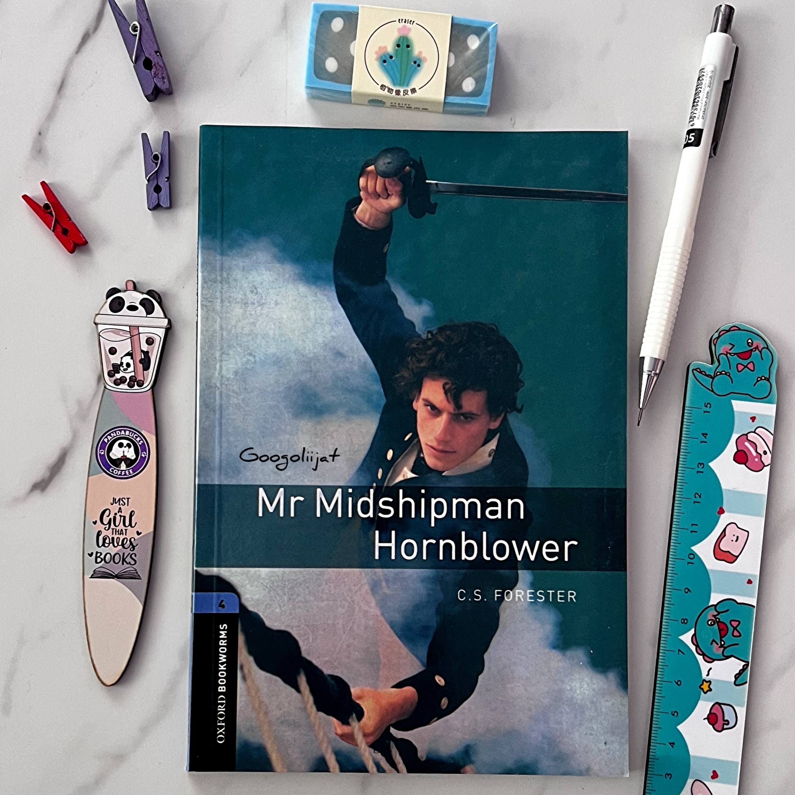 کتاب داستان Mr Midshipman Hornblower سطح 4 Bookworms