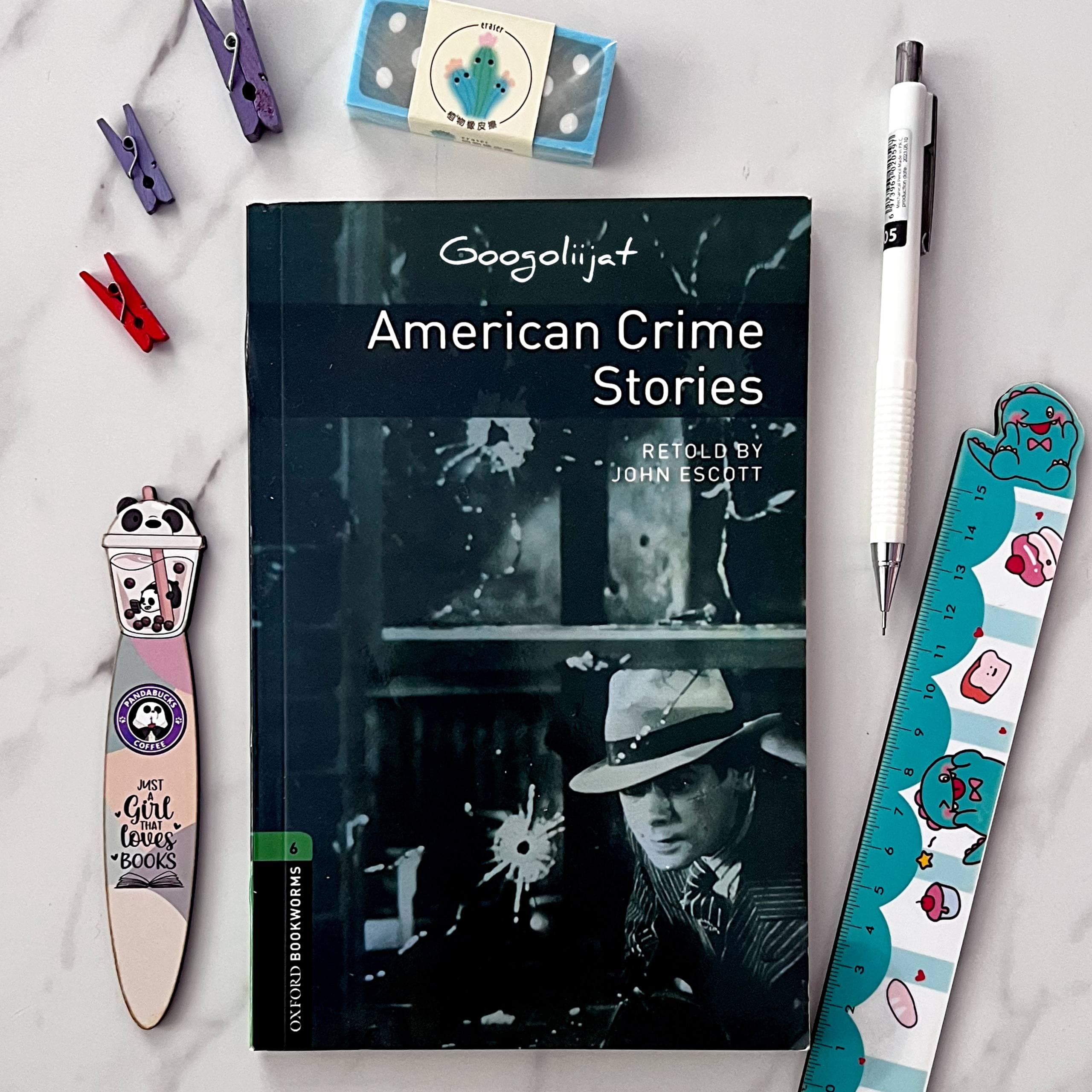 کتاب داستان American Crime Stories سطح 6 Bookworms