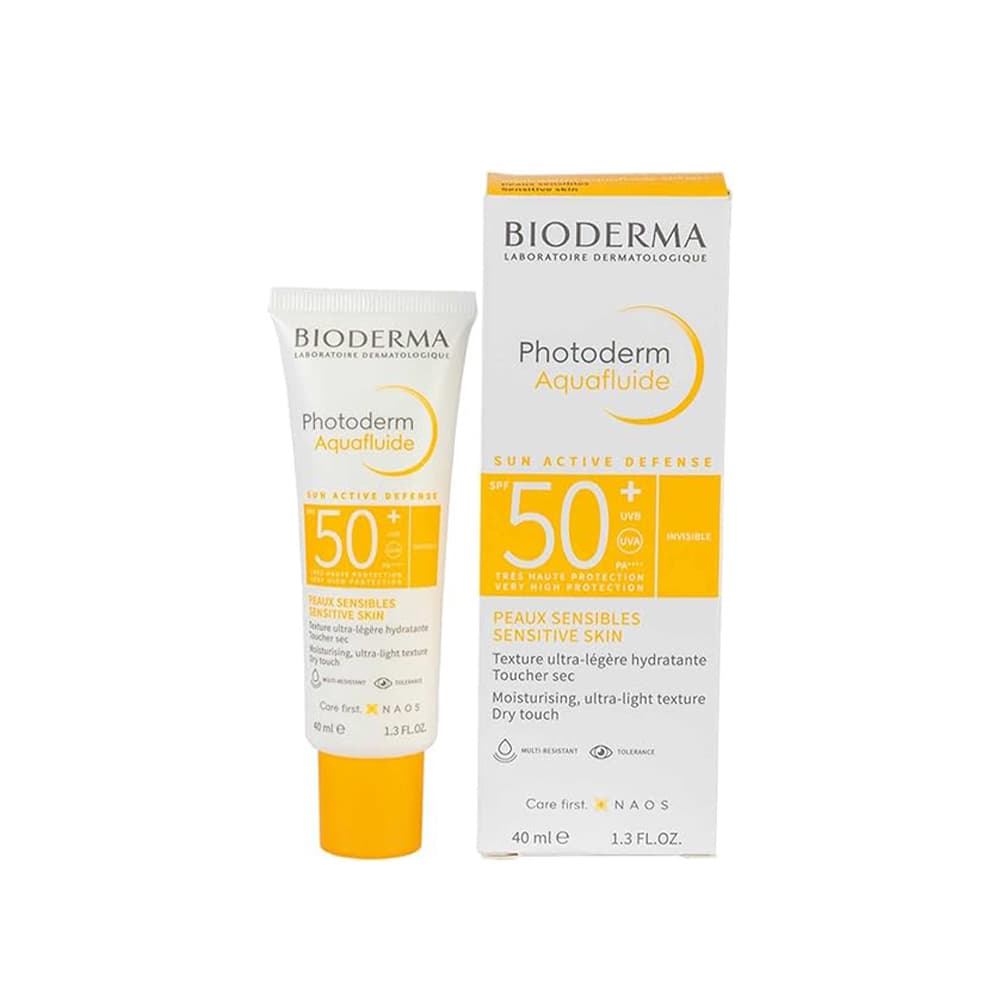 کرم ضد افتاب و ضد پیری بایودرما bioderma photoderm aquafluide spf 50