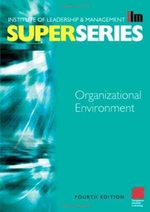 دانلود کتاب Organisational Environment Super Series, 4th edition (ILM Super Series) — تصویر ۲